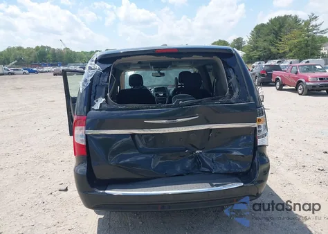 2016 Chrysler Town & Country Touring-L Anniversary Edition из США, поврежденный, VIN 2C4RC1CG9GR189163